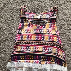 Love Squared Colorful Crop Top